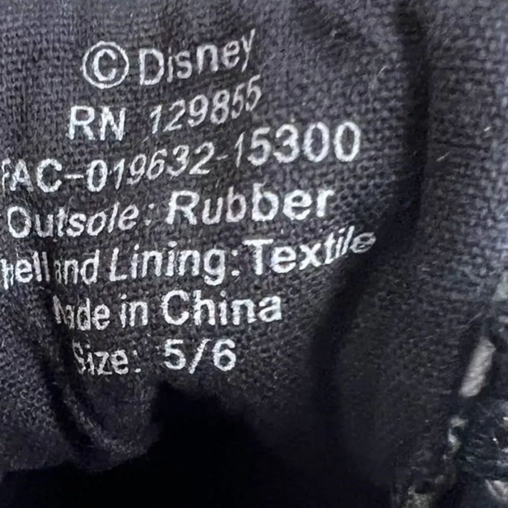 DISNEY PARKS Mickey Mouse Donald Duck Comic Tennis Shoes Toddler Size 5/6